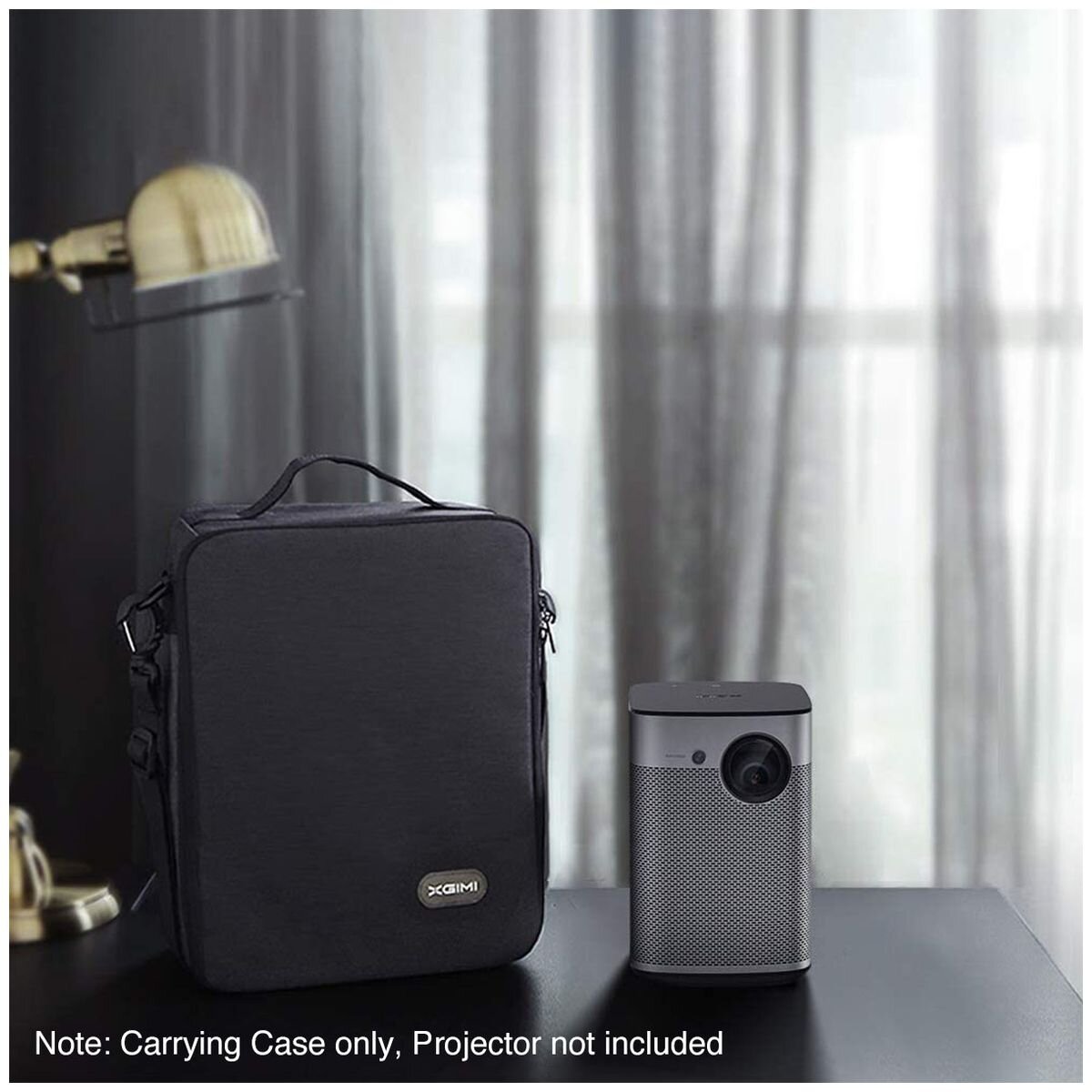 Xgimi Carry Case for Halo and Horizon Series - Durable PVC, Double-Layer Layout, Black - L703H
