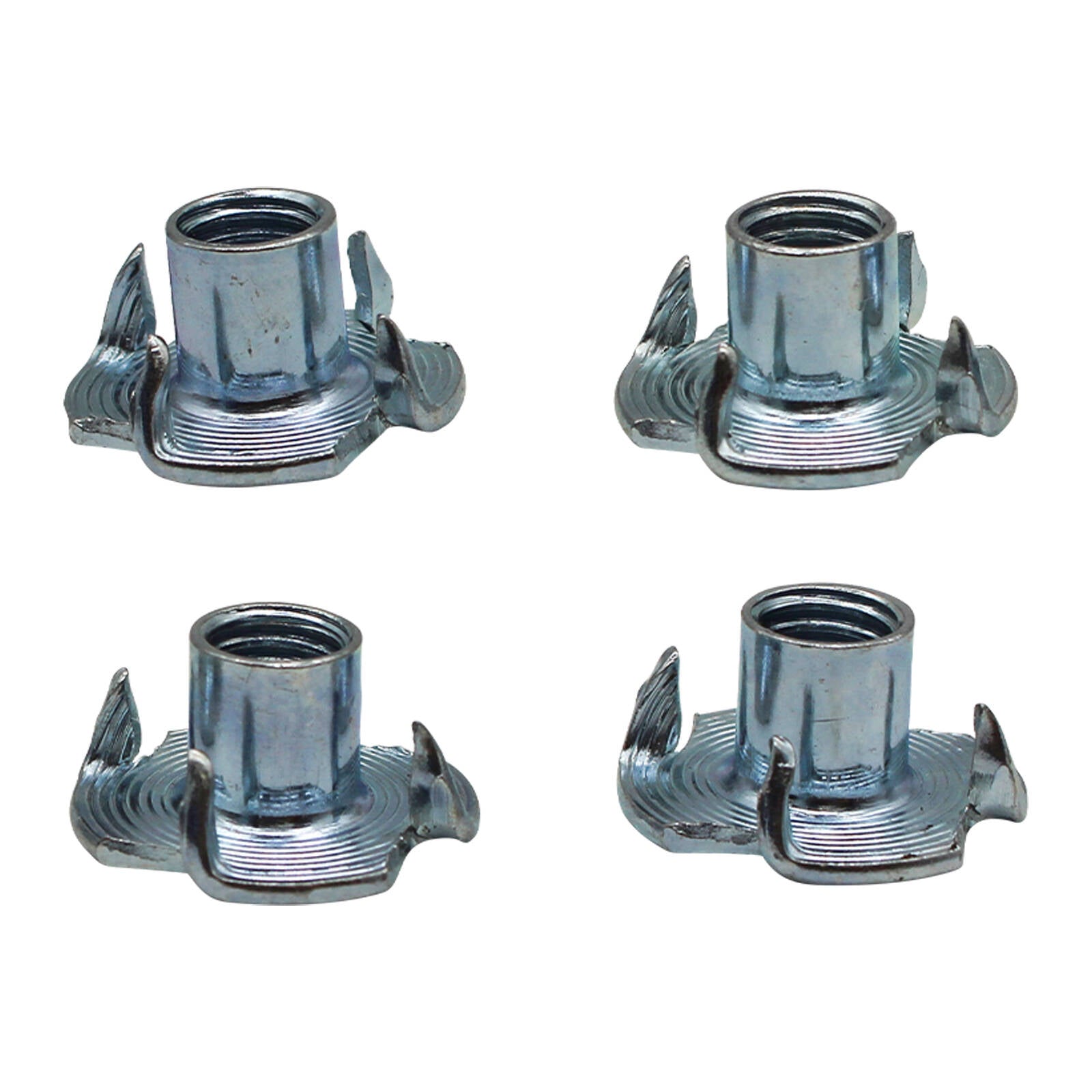 Richmond Wheel M8 Zinc Plated Steel T-Nut 4 Pack