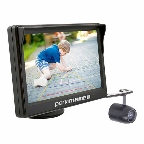 Parkmate 4.3 inch monitor and rearview camera package - 170 degree view, IP67 waterproof, black - RVK43
