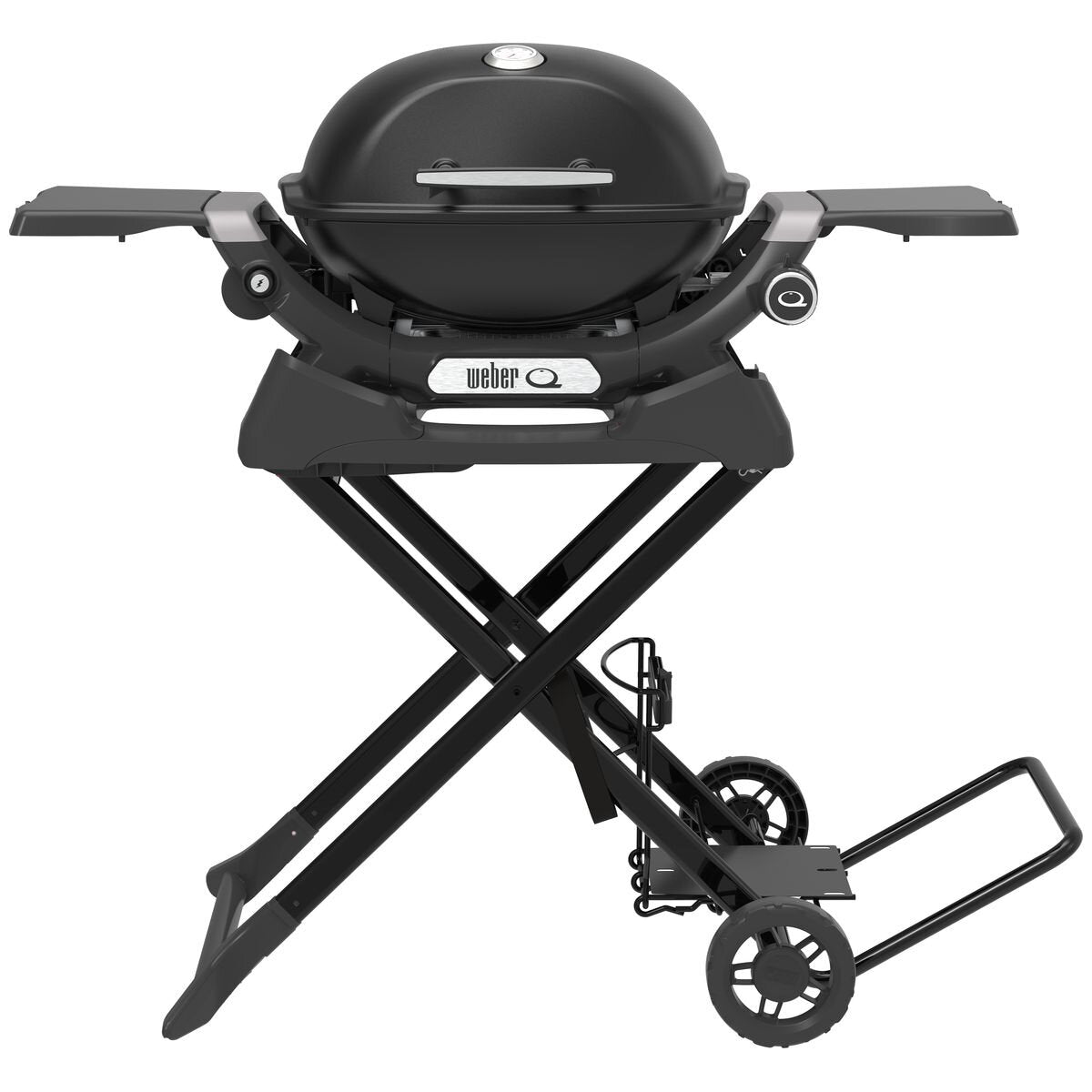 Weber Baby Q and Q portable cart - black plastic - for Q1000 to Q2800N+ barbecues - 3400176