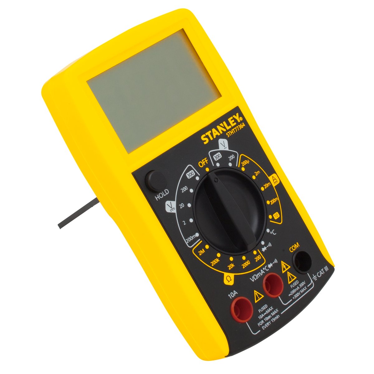 Stanley Digital Multimeter - AC/DC - 9V Battery - Ergonomic Design - SuperSaverAU - view 2