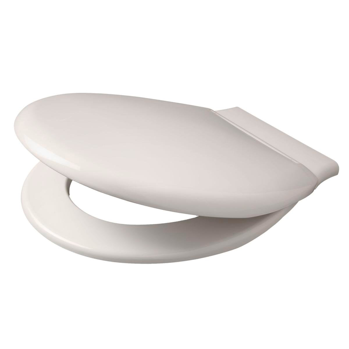 Caroma Tasman MK II Wide Round Toilet Seat - Ivory