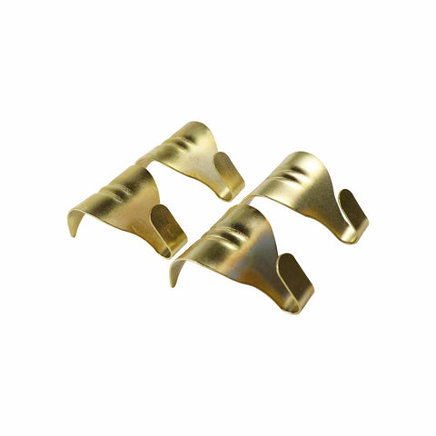 Everhang 10kg Brass Plated Steel Picture Hanging Moulding Hook - 4 Pack