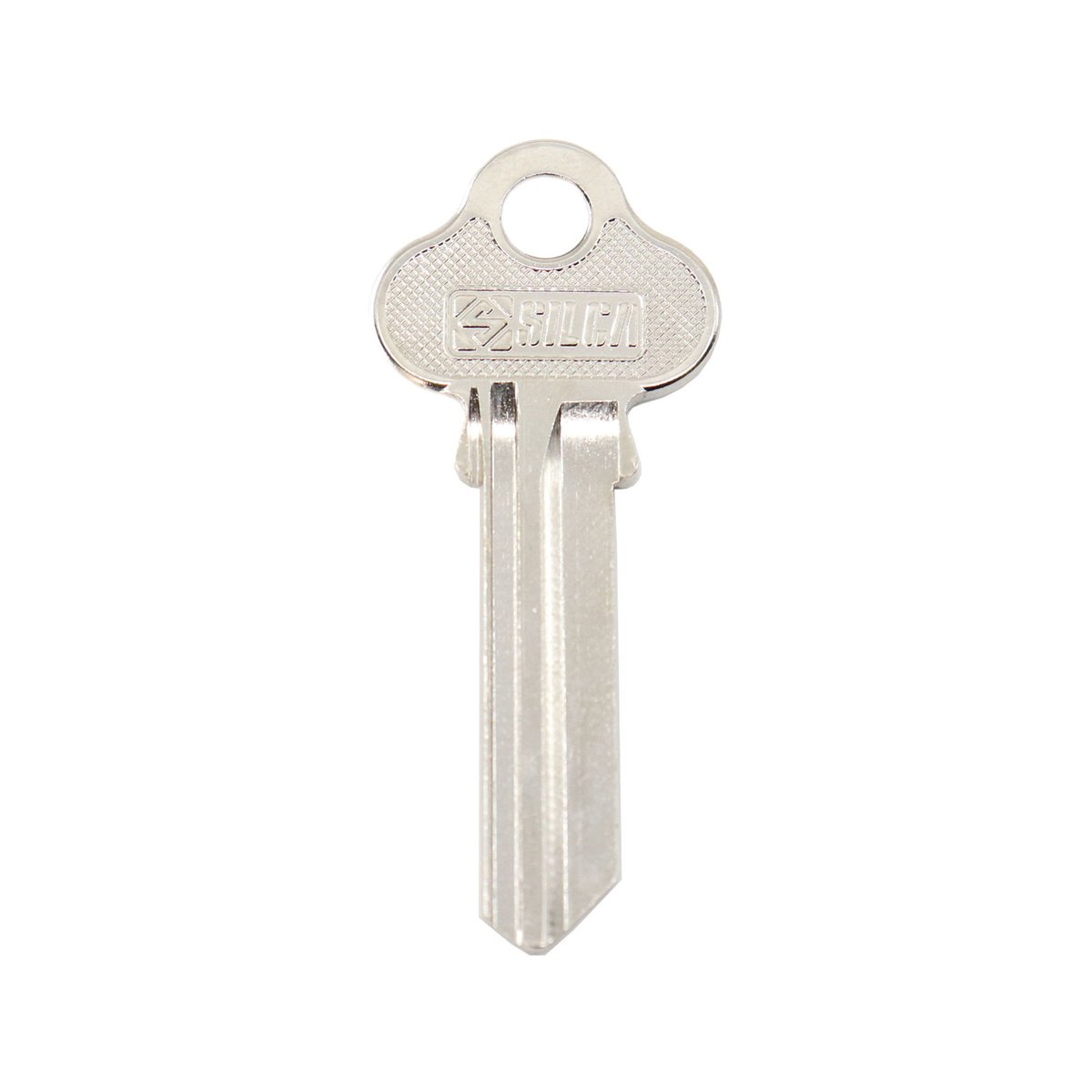 EHI LW29 55mm Silver Blank Key, Nickel Plated Brass