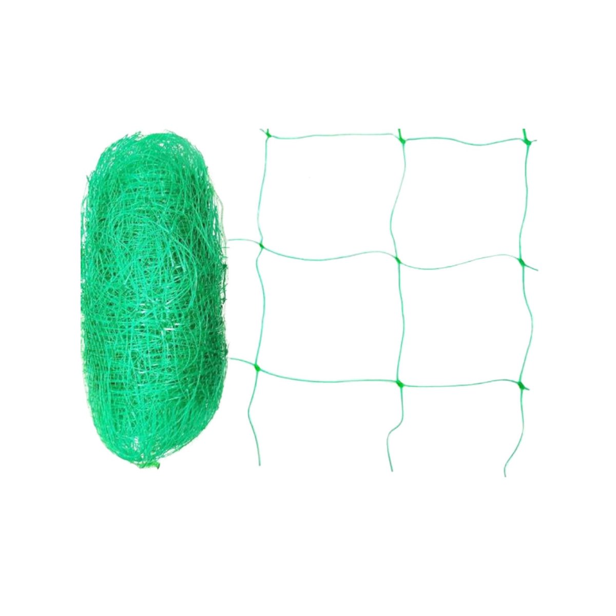Jack 1.8 x 2.7m Green Climbing Plant Trellis Netting, 150mm Mesh