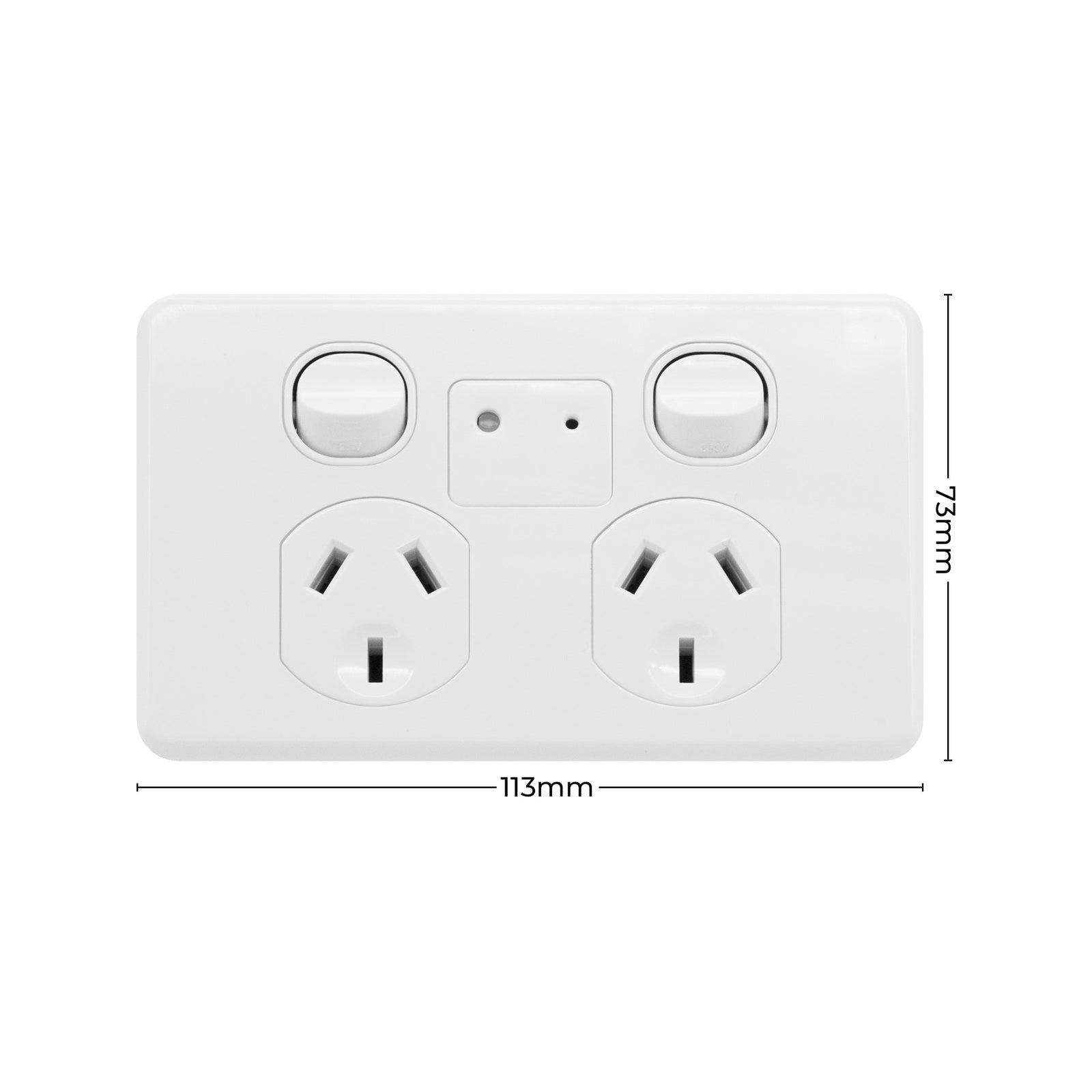 Deta X6 Series Double Power Point With Wi-Fi Range Extender 250V 10A (6249B)