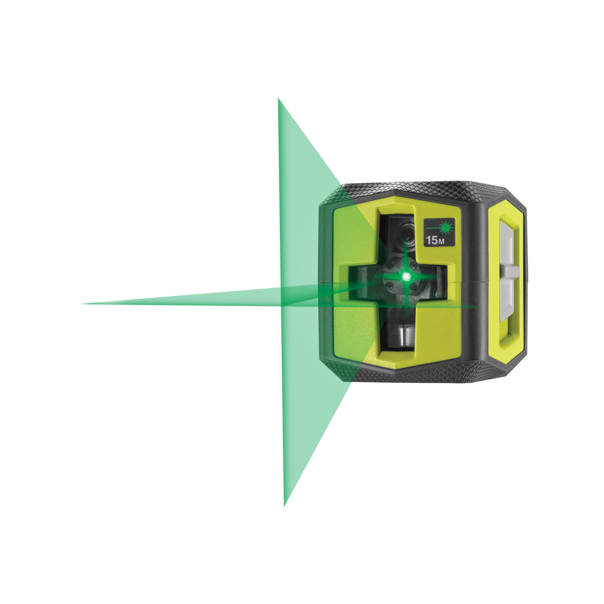 Ryobi 15m Green Cross Line Laser - Self-Leveling - Accurate Alignment - SuperSaverAU - view 2