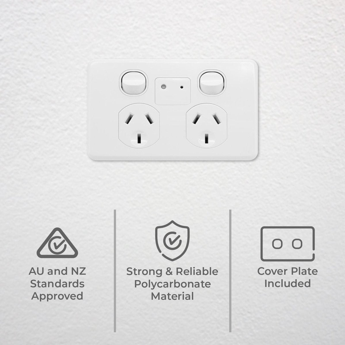 Deta X6 Series Double Power Point With Wi-Fi Range Extender 250V 10A (6249B)