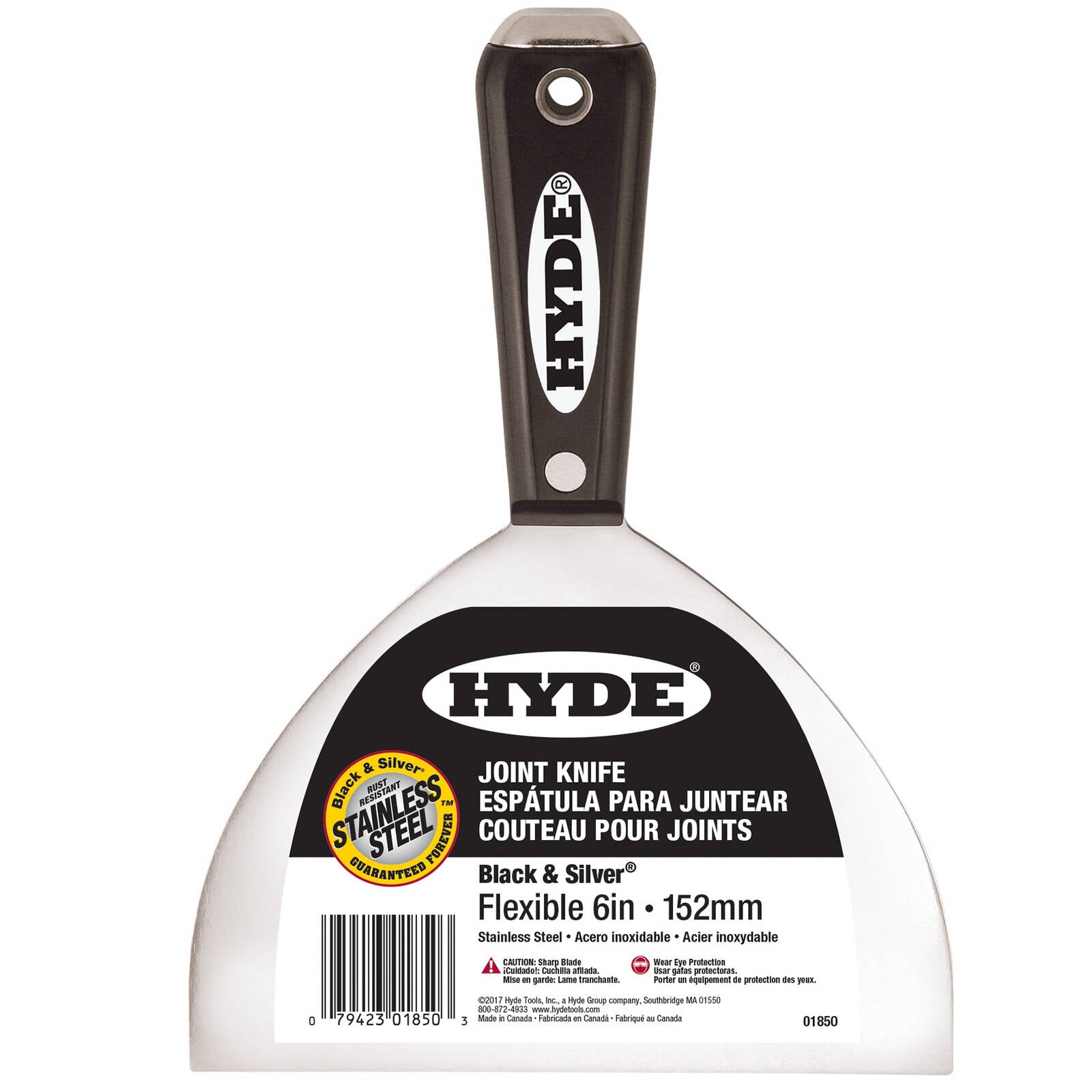 Hyde 152mm Plaster Joint Knife with Hammerhead Stainless Steel