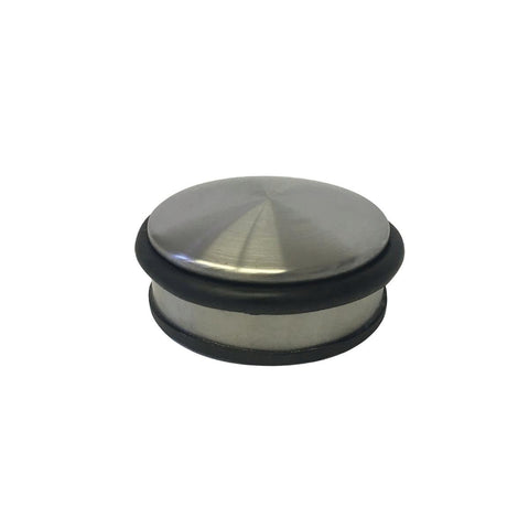 Adoored Satin Chrome Door Weight Small Steel Non-Slip Grip Design - SuperSaverAU - view 1