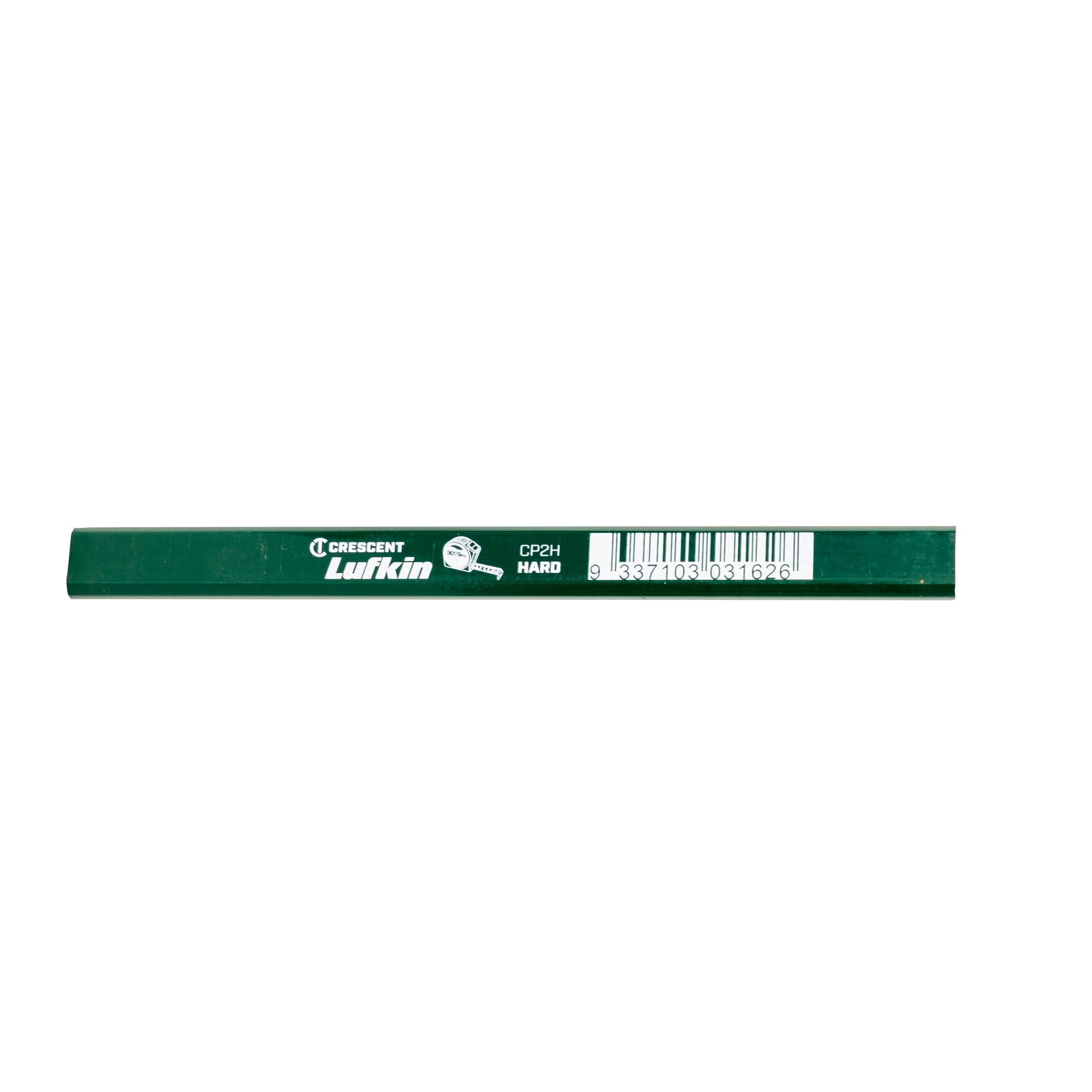 Crescent Lufkin Hard Green Carpenters Pencil, Wood, Hard Lead, Waterproof