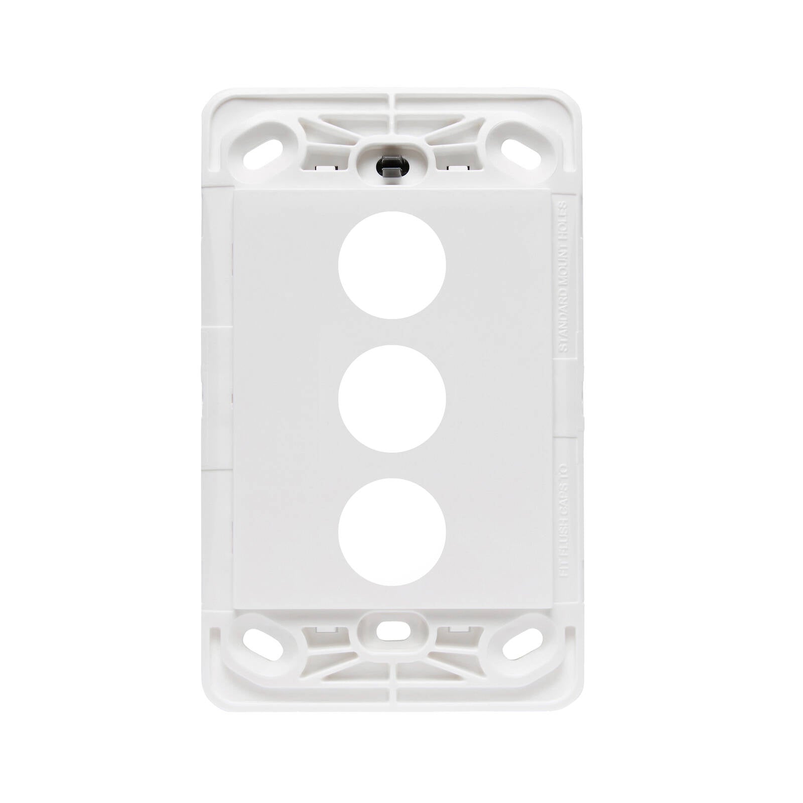 HPM VIVO 3 Gang Grid Plate, White, Grid Only (EV770/3GOWE)