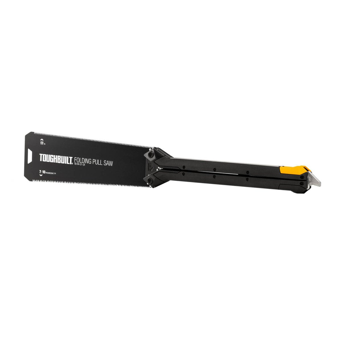ToughBuilt Folding Pull Saw 17 TPI with Folding Handle