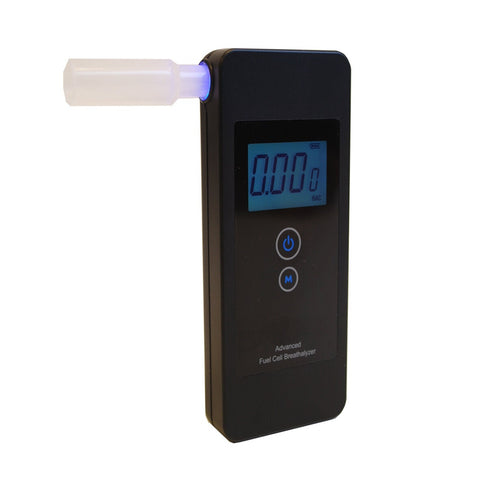 Alcolimit personal breathalyser - AS3547 certified, platinum fuel cell sensor, Graphite Black - ALCO-085