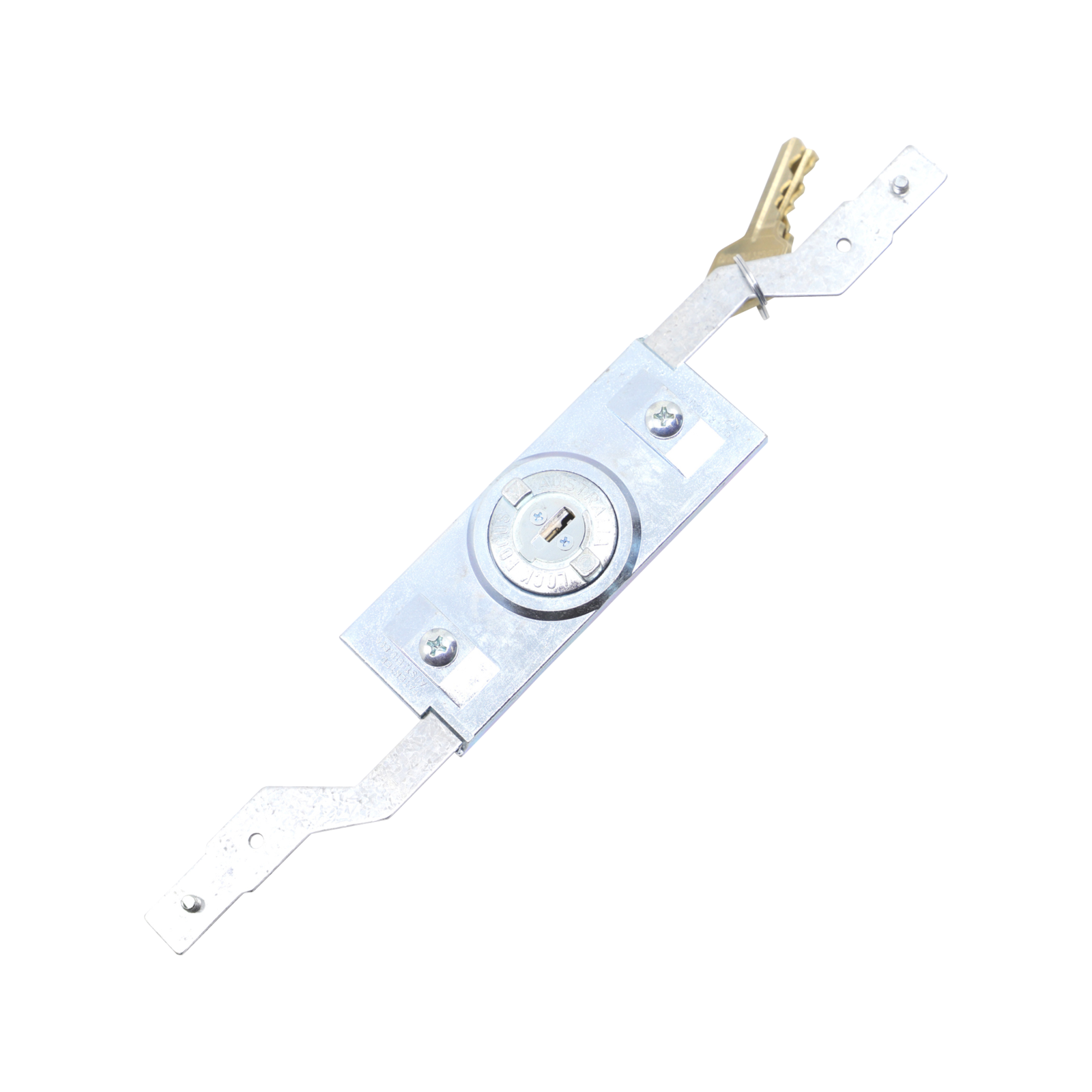 Liftaway LA132 Universal Garage Door Lock, Steel, Keyed Alike, 2 Keys