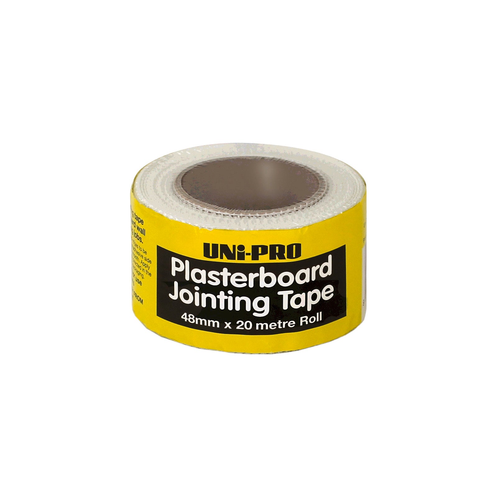 UNi-PRO Plasterboard Jointing Tape 48mm x 20m Fibreglass Self-Adhesive Shrink Resistant