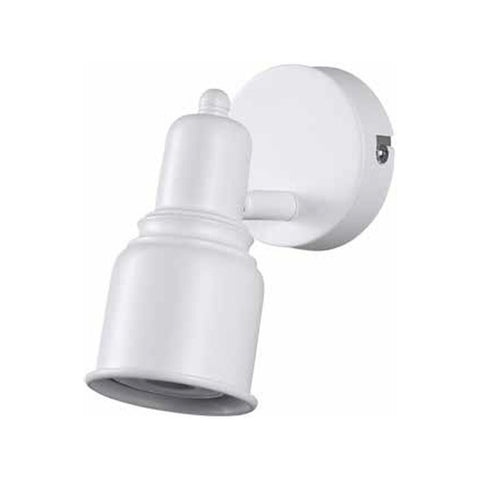 Brilliant Iconic Single Matt White GU10 240V Indoor Spotlight, Hardwired 22649/05