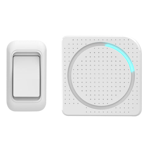 Arlec White 150m Battery Operated Wireless Door Chime DCA01