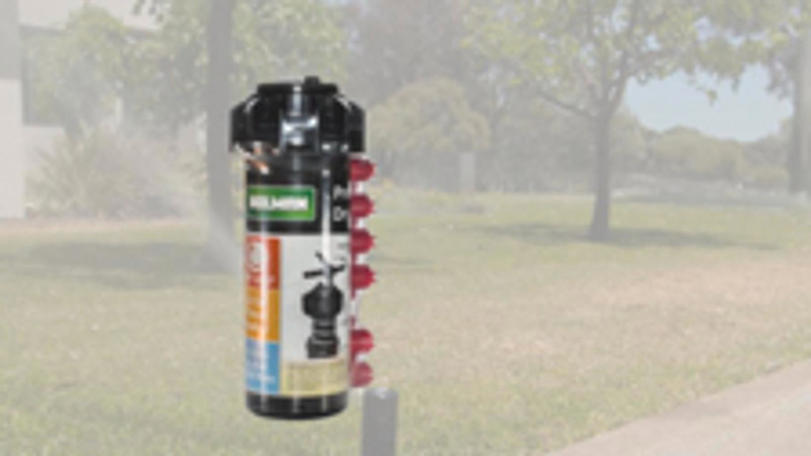K-Rain Gear Drive Sprinkler with Stainless Steel Riser, Part & Full Circle Rotor