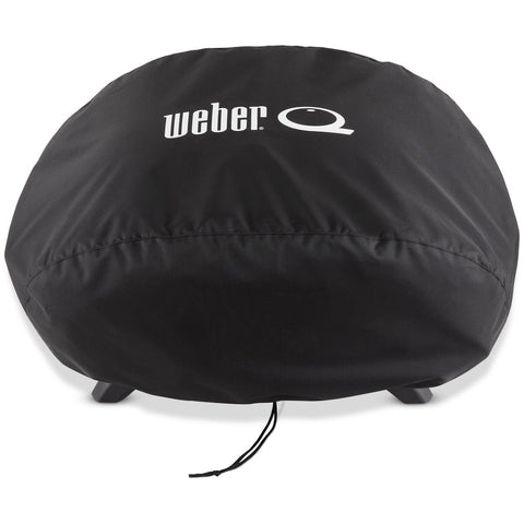 Weber Q Premium BBQ Cover - 100% Polyester, Black, For Q2000N, Q2200N, Q2600N+ and Q2800N+ - 3400143