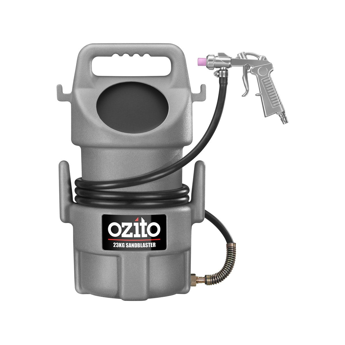 Ozito 23kg Portable Sandblaster - Metal Plastic - Durable Lightweight Design - SuperSaverAU - view 3