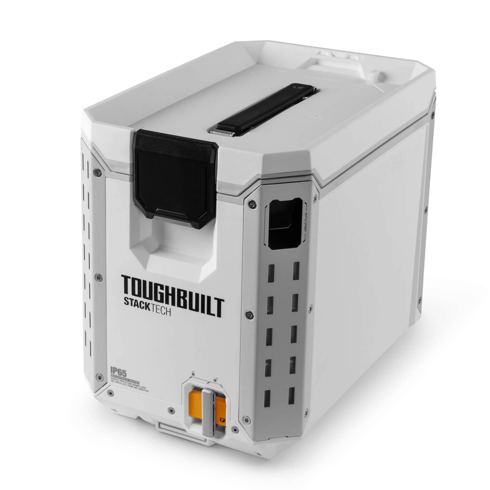 ToughBuilt StackTech Compact Cooler 15L - 18 Can Stackable Cooler, White
