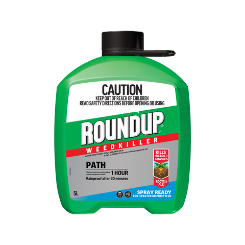Roundup Path & Drive Ready Sprayer 5L Glyphosate Weedkiller, Non-Selective