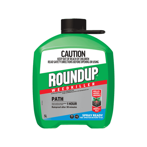 Roundup Path & Drive Ready Sprayer 5L Glyphosate Weedkiller, Non-Selective