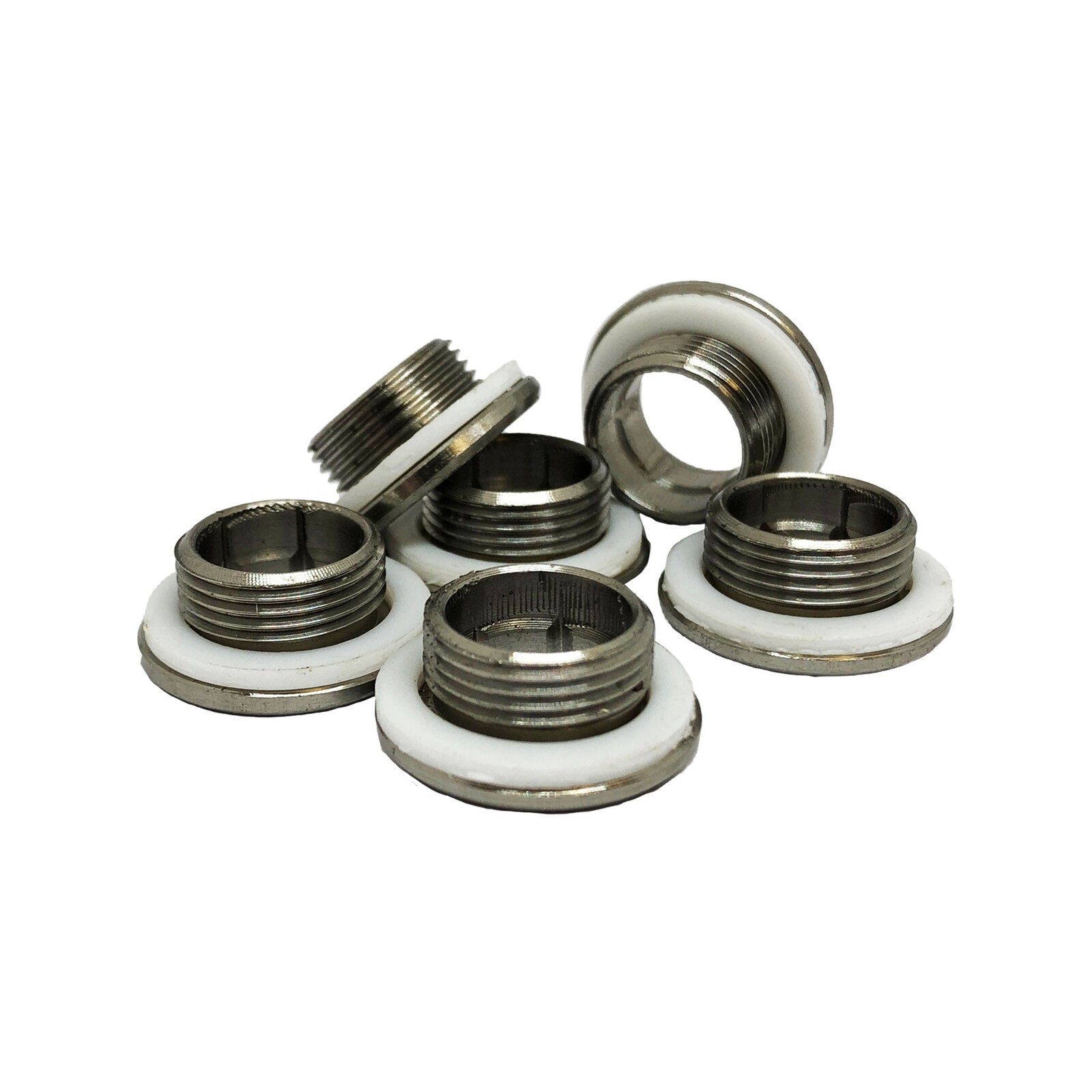 HydroSeal Stainless Steel Replacement Tap Seats and Washers - 6 Pack