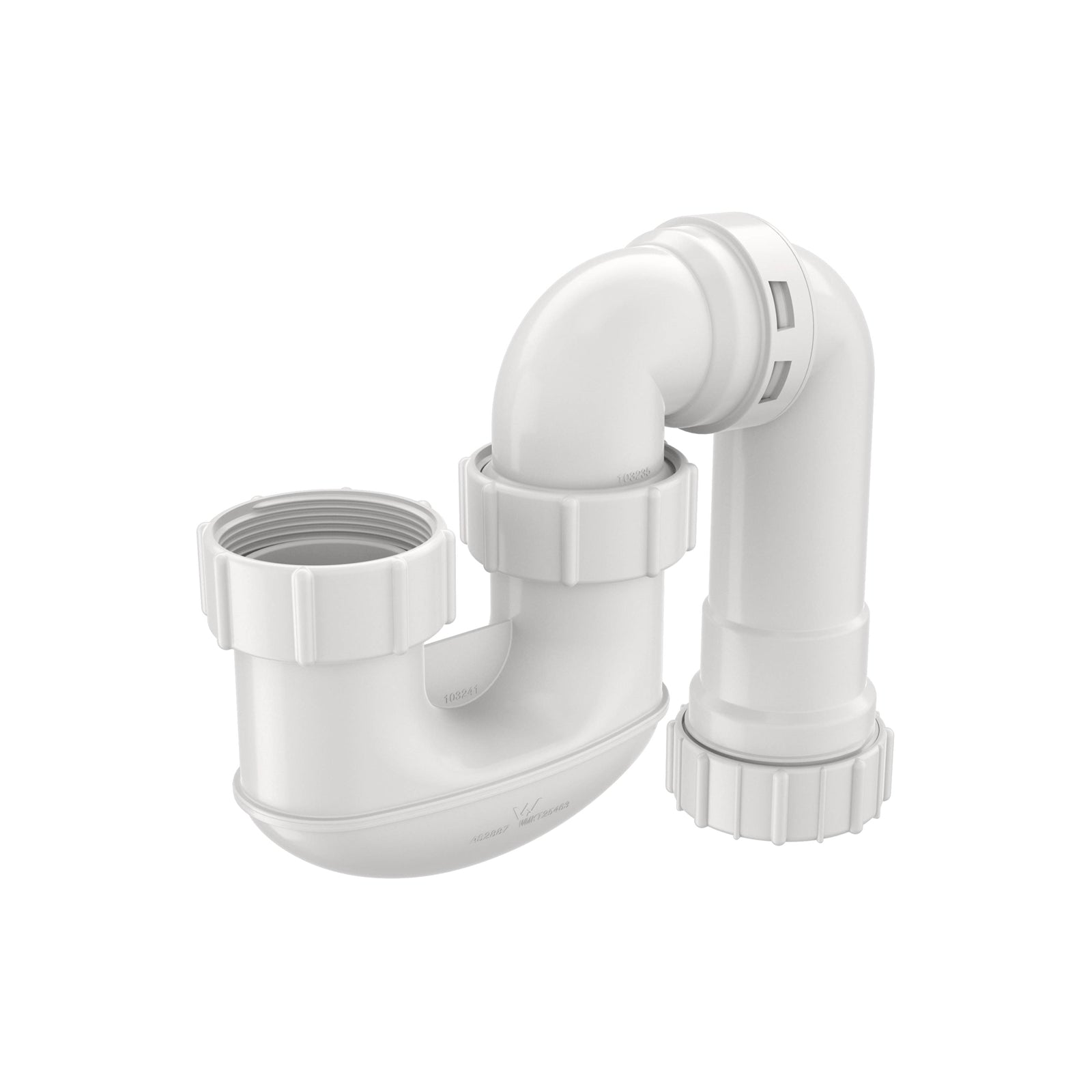 Caroma 50mm White Plastic Combination Short Leg S and P Trap