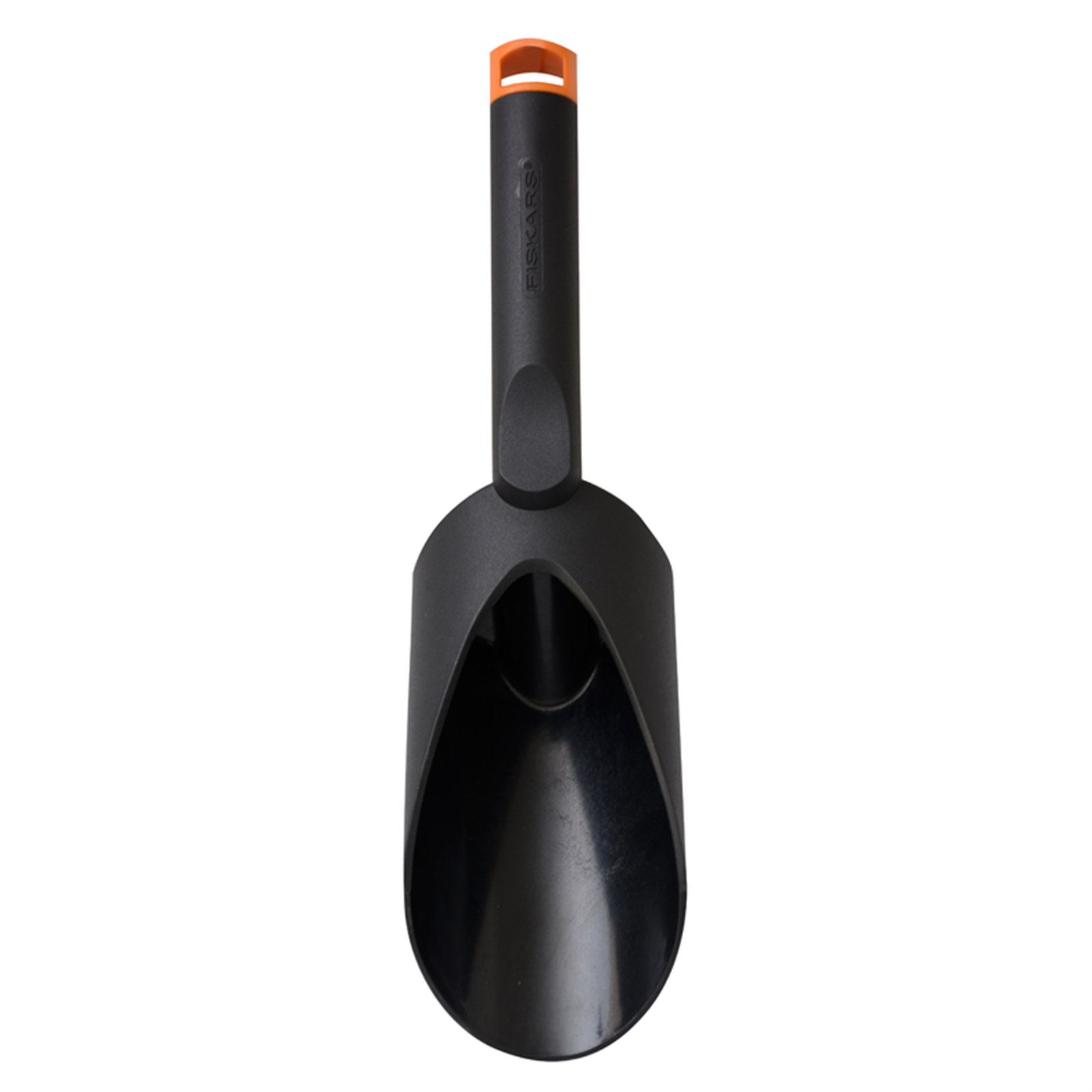 Fiskars Nyglass Potting Scoop, Black, One-Piece with Hang Hole