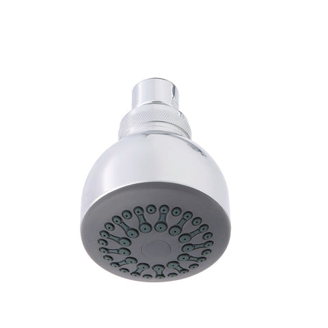 Flexispray Cayman Single Function Wall Shower Rose - Brass, 70mm Round Head, WELS 3 Star 9L/min