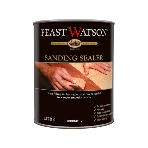 Feast Watson 1L Clear Oil Based Sanding Sealer - Interior