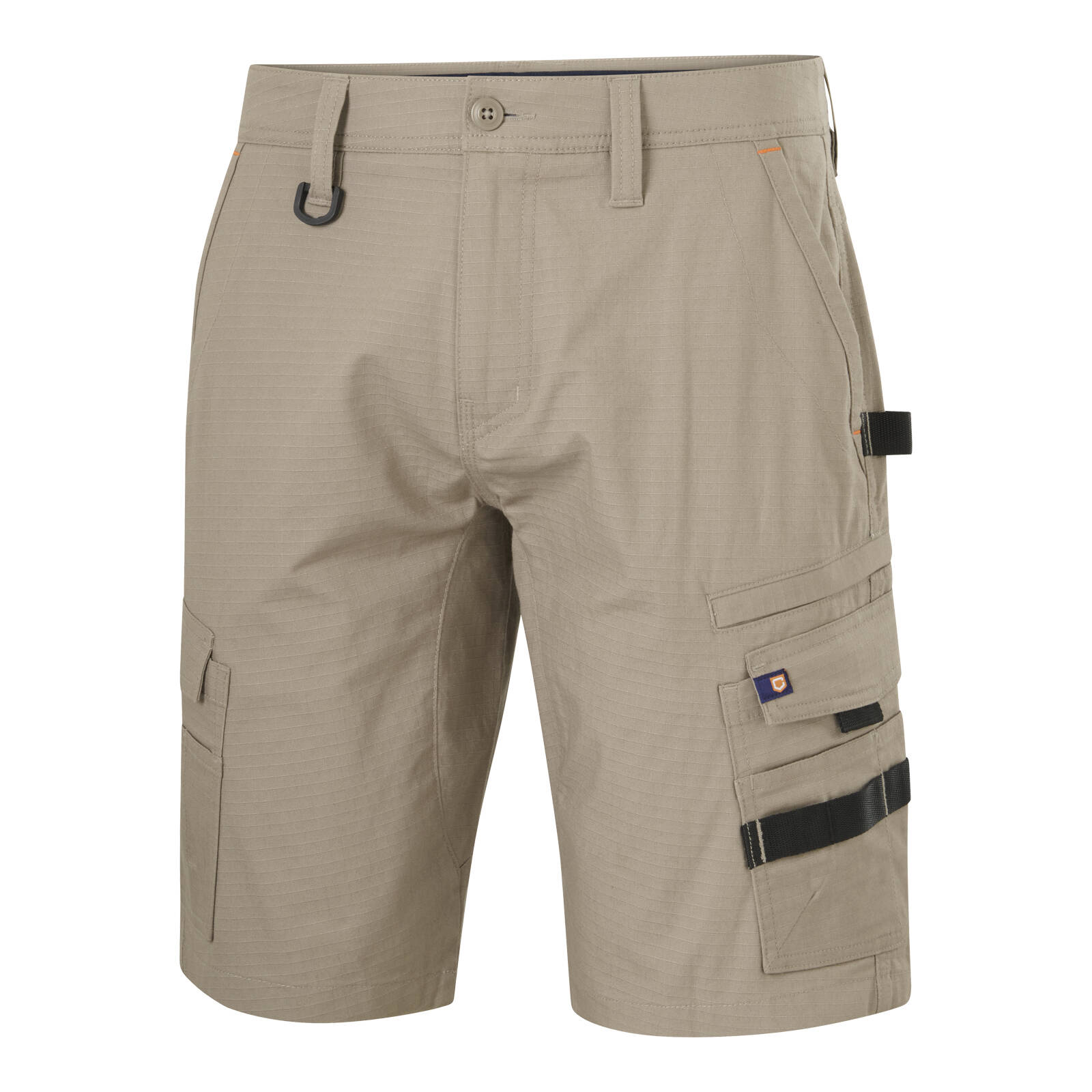 Citeco Men's Khaki Ripstop Cargo Mid Shorts - Size 97R