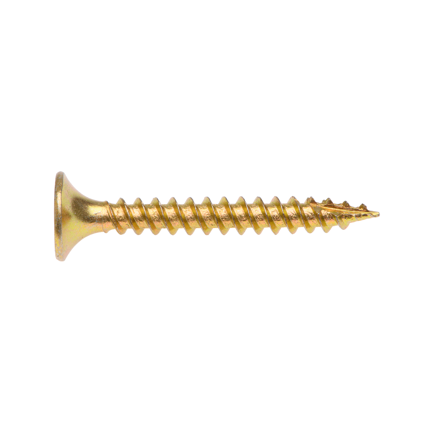 Buildex 6G x 30mm Gold Passivated Bugle Head Plasterboard Screws - 1000 Pack