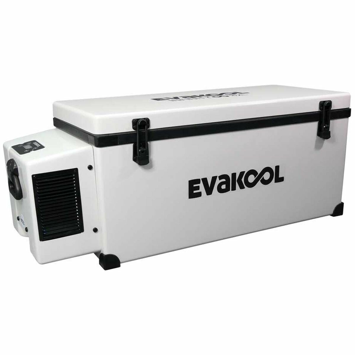 EvaKool 82L Infinity fibreglass portable fridge - Secop compressor - White - RFE82-FF