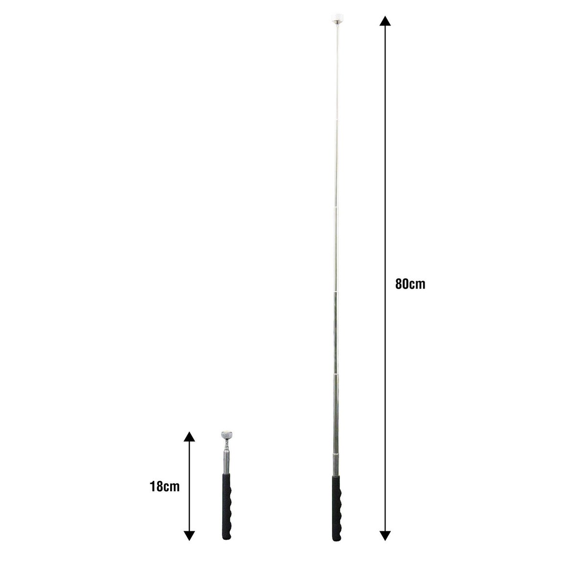 Everhang 795mm Extendable Magnetic Pick Up Tool - Heavy-Duty Retrieval Tool - SuperSaverAU - view 3