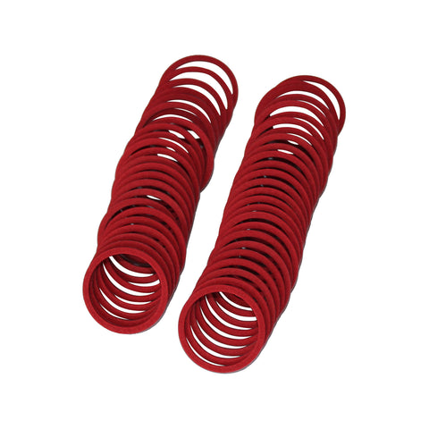 Fix-A-Tap Ezy Kleen Fibre Body Washer 50 Pack, Red for Tap Repair