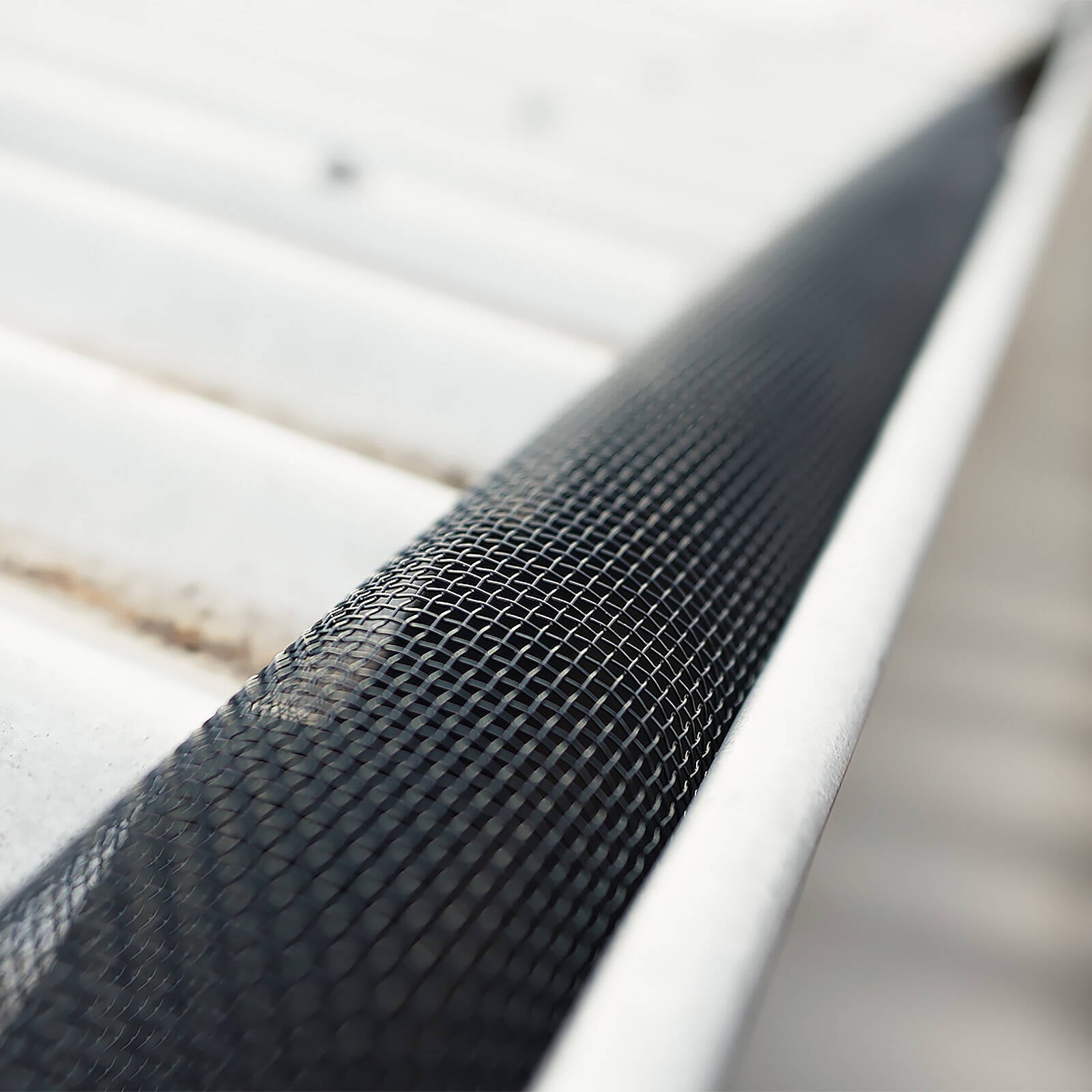 Jack Ember Mesh Ultra Stainless Steel Powder Coated Black 190mm x 4m