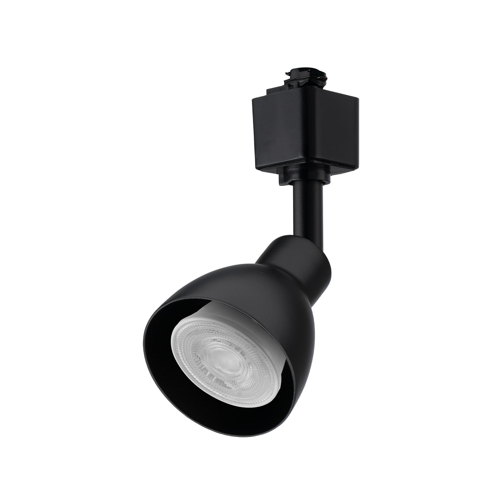 Mercator Arlo GU10 Track Spotlight Black Plug In MTK202BK