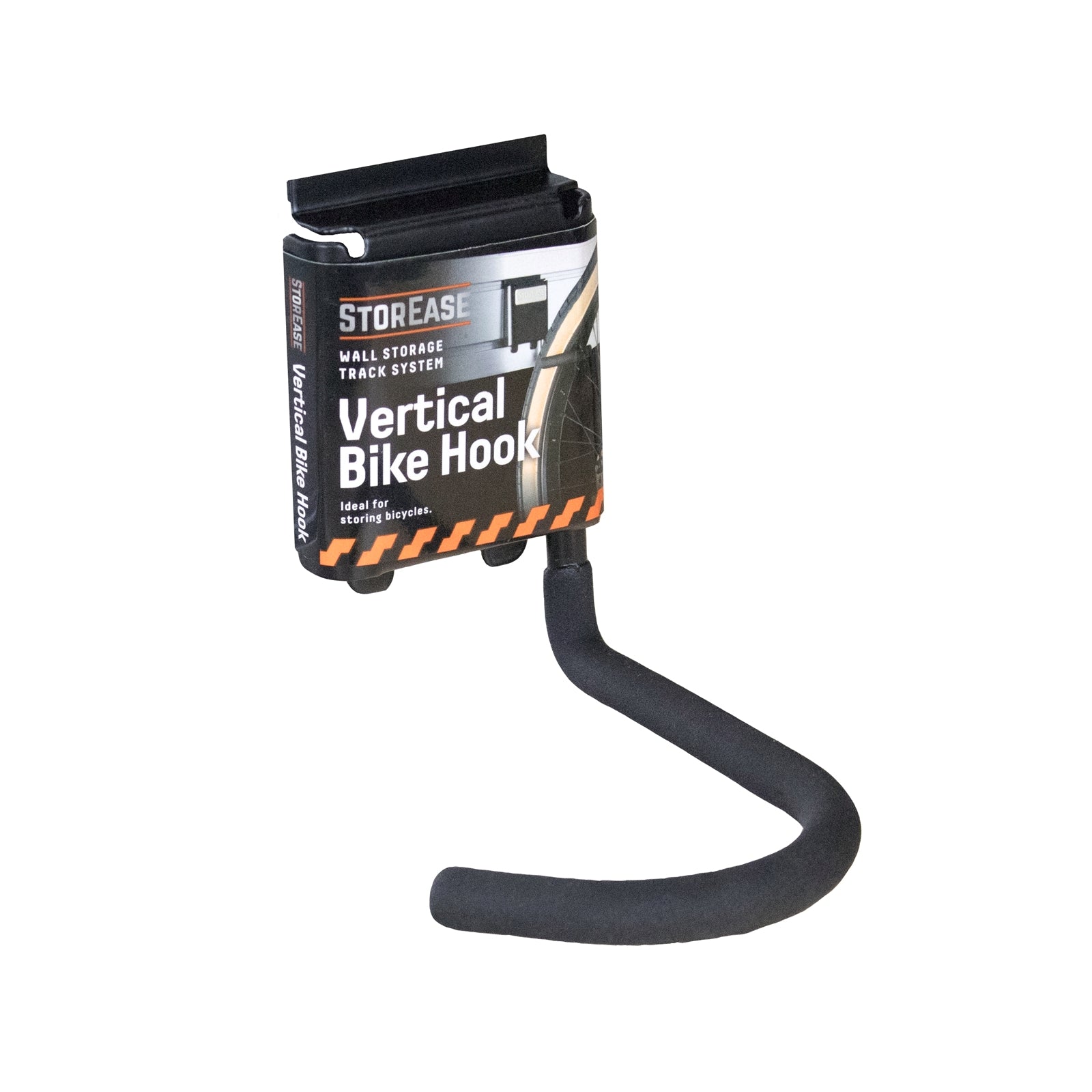 StorEase Bike Hook Powder-Coated Steel Wall Track Bicycle Storage Hook 10kg