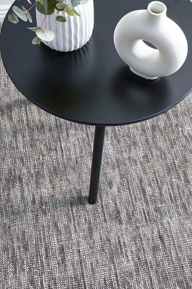 Rug Culture Azure Extra Large Rug 320x230cm - Stone Hand Loomed Rayon Polyester Blend - AZUSTONE320X230