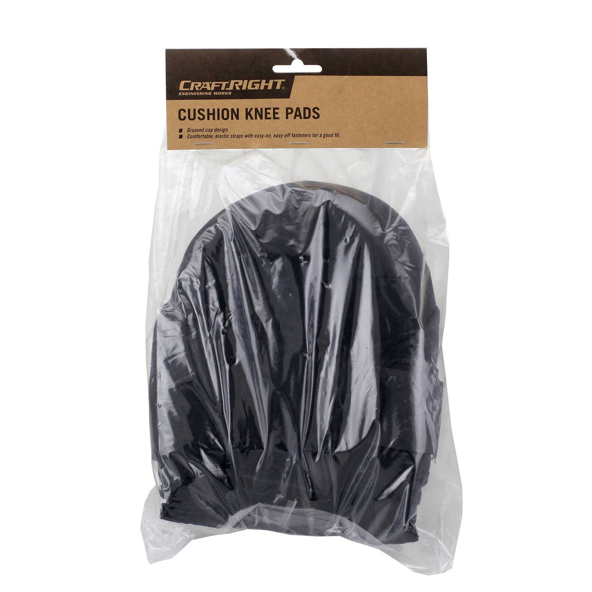 Craftright Soft Cushion Knee Pads, Silica Gel and Sponge, Slip-Resistant, Adjustable Straps
