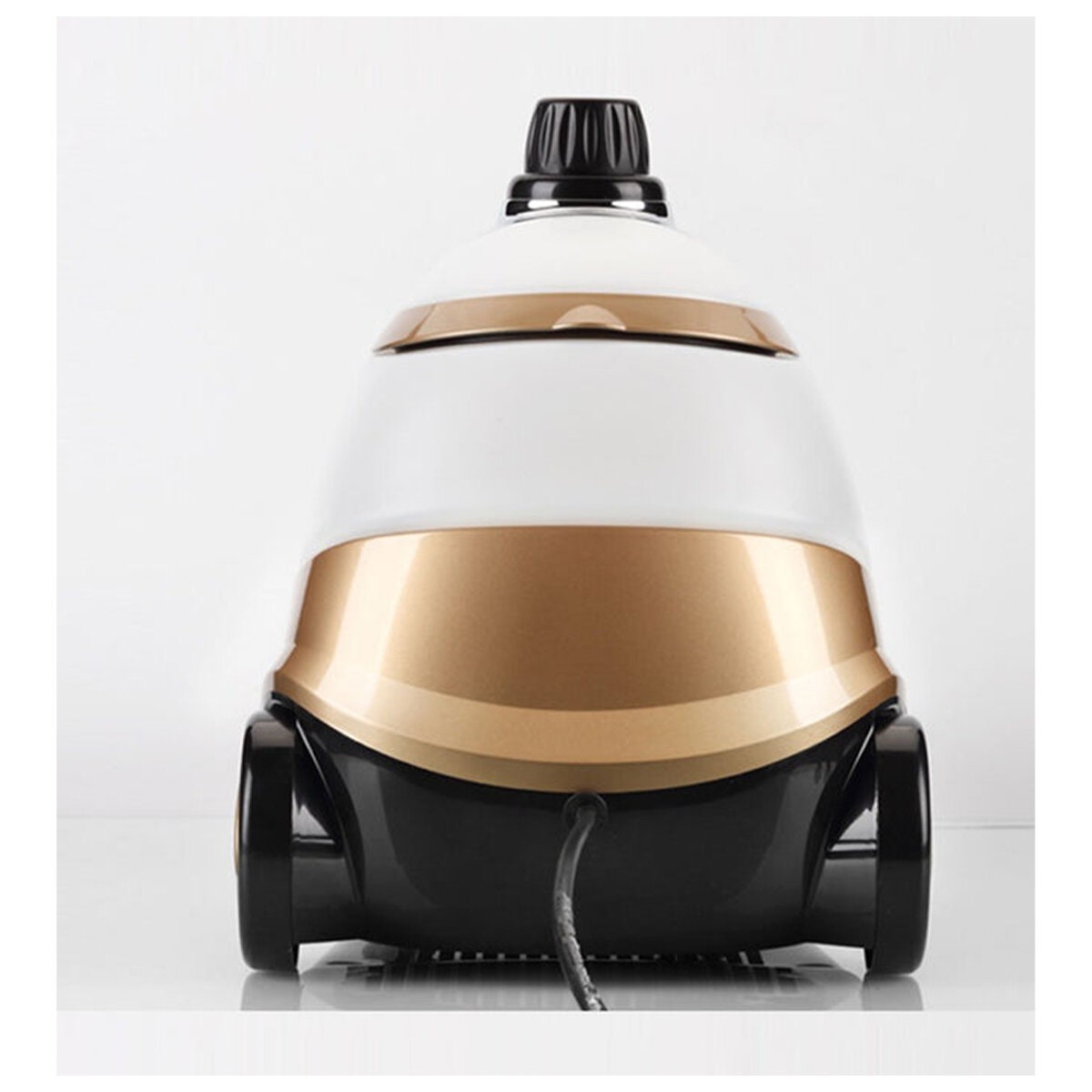 SOGA garment steamer - 1800W, 1.8L tank, 35g/min steam, adjustable pole, gold finish - GARMENTROUNDGOLD