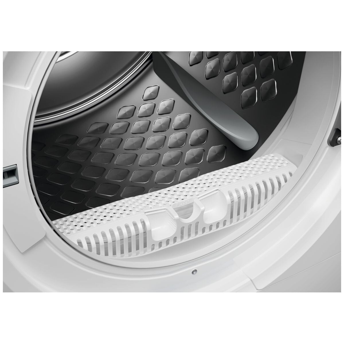 Electrolux 700 Series 8kg Heat Pump Dryer - 10 Star Rating, Stainless Steel Drum, SensiCare - EDH812R7WC