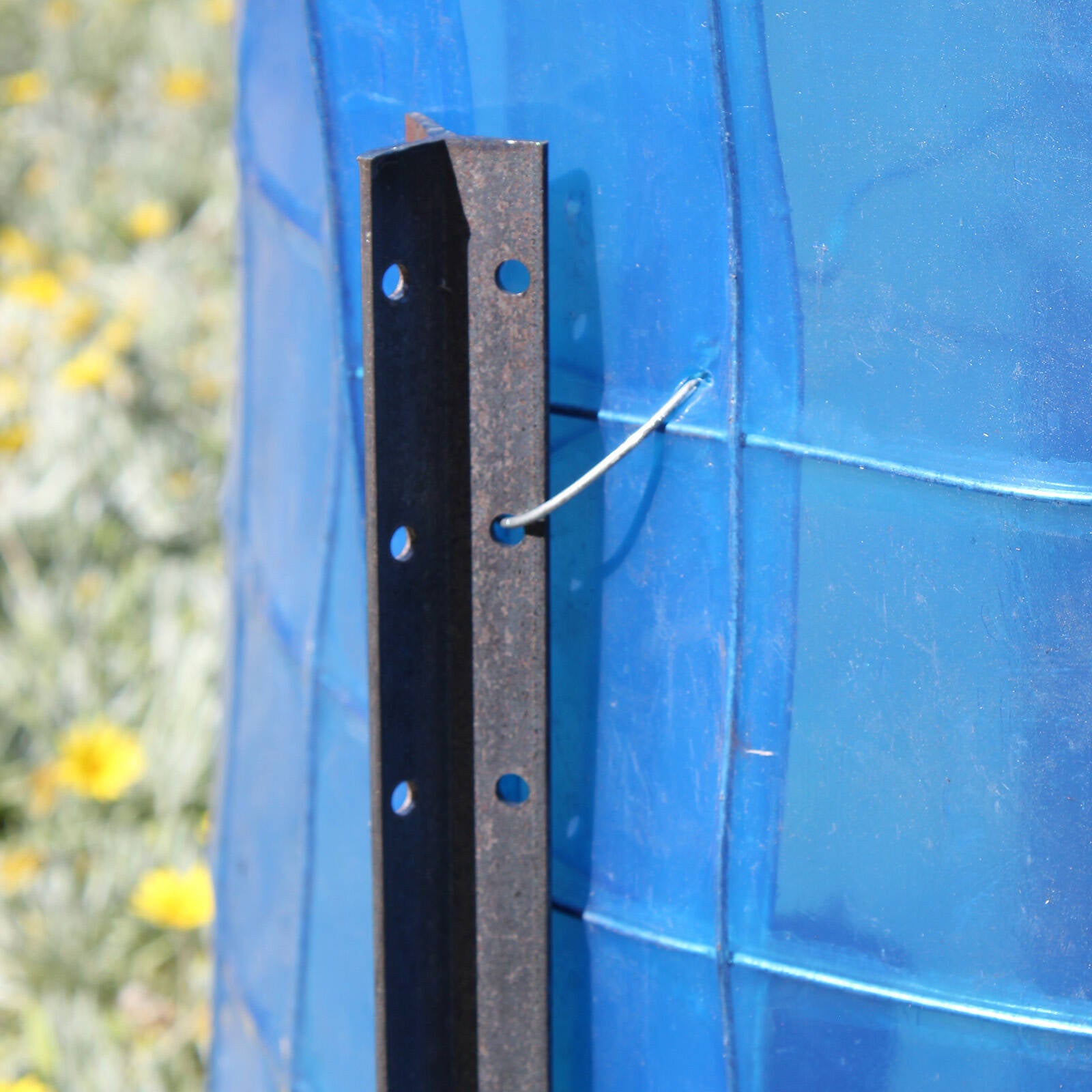 Jack Black Premium Steel Ultrapost Fence Post 60cm Bitumen Coated Pre-Drilled