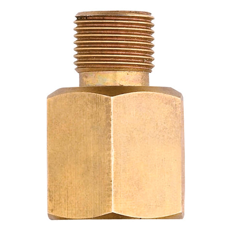 Gasmate Brass Gas Fitting Adaptor 1/4" BSP to 3/8" BSP Screw Connect