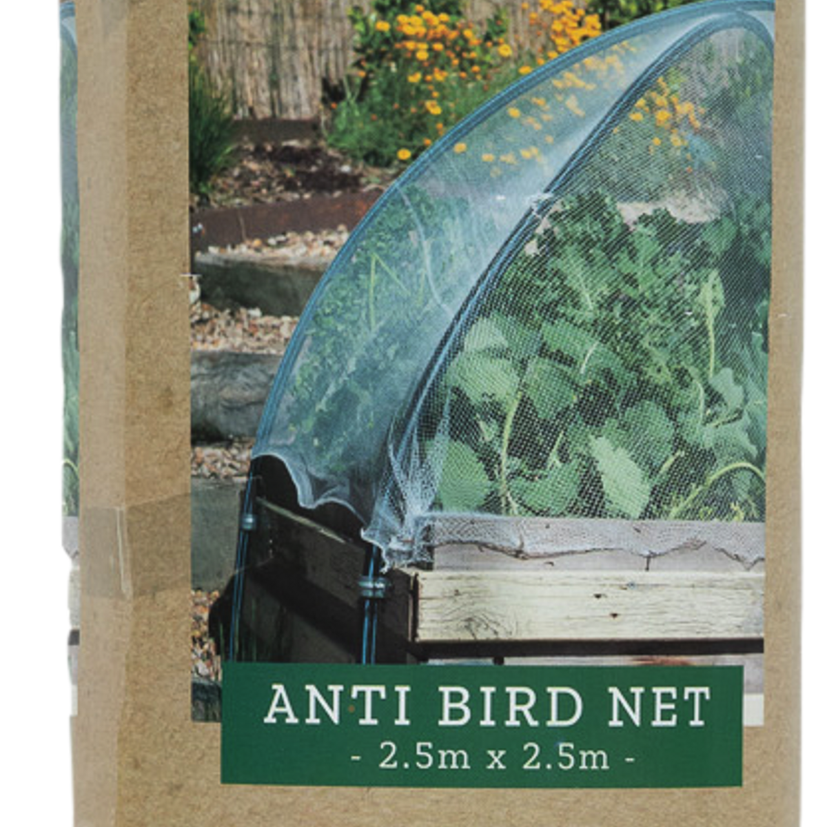 Backyard Farmer Anti Bird Net - 2.5m x 2.5m - White - UV-Resistant HDPE - SuperSaverAU - view 1