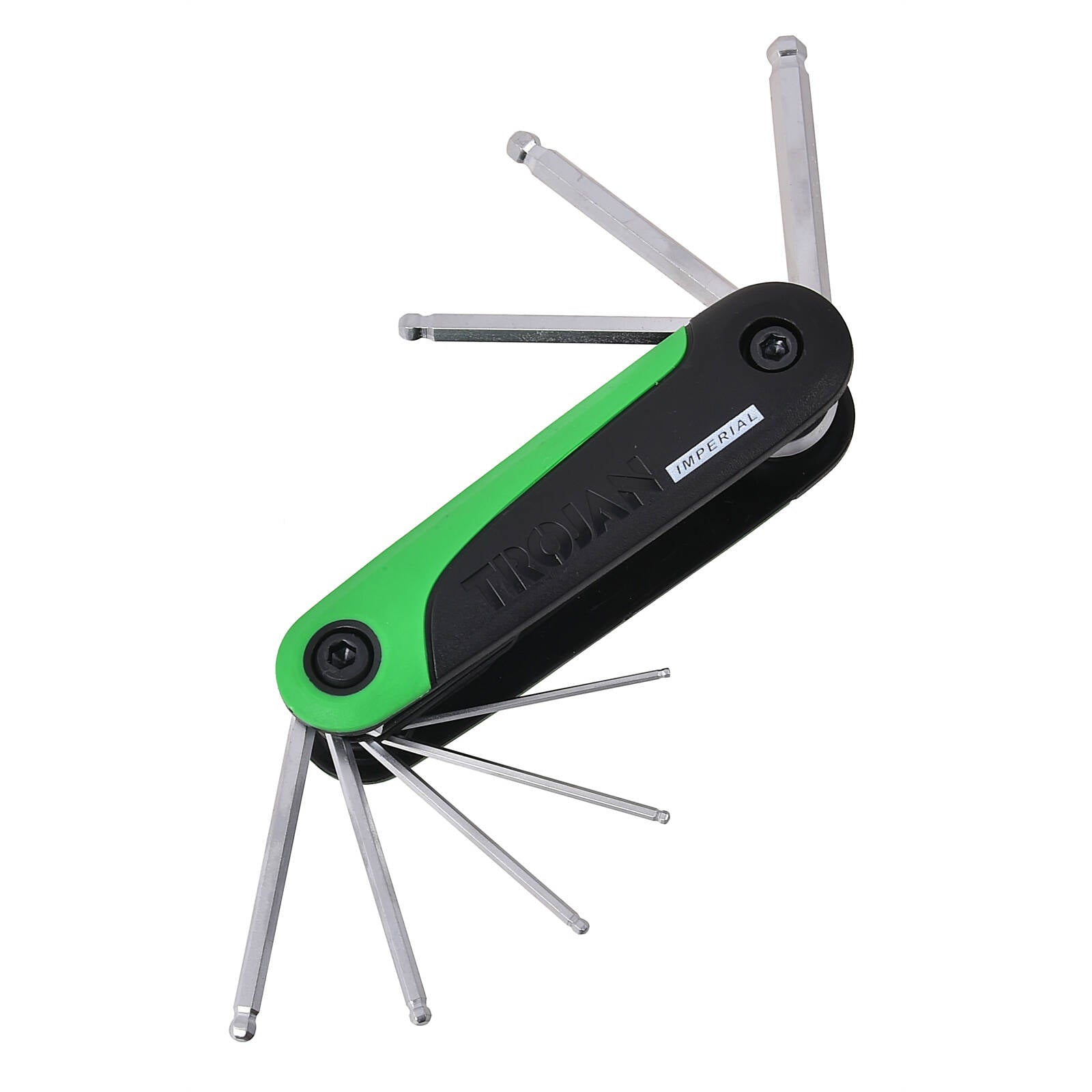 Trojan 8 Piece Imperial Hex Key Set, CRV
