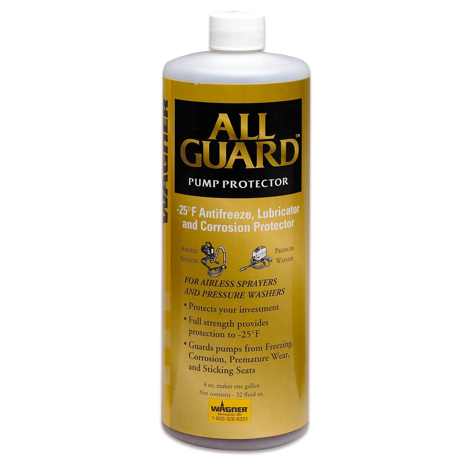 Wagner All Guard Pump Cleaner and Lubricant 1L Anti-Corrosion Spray Pump Care